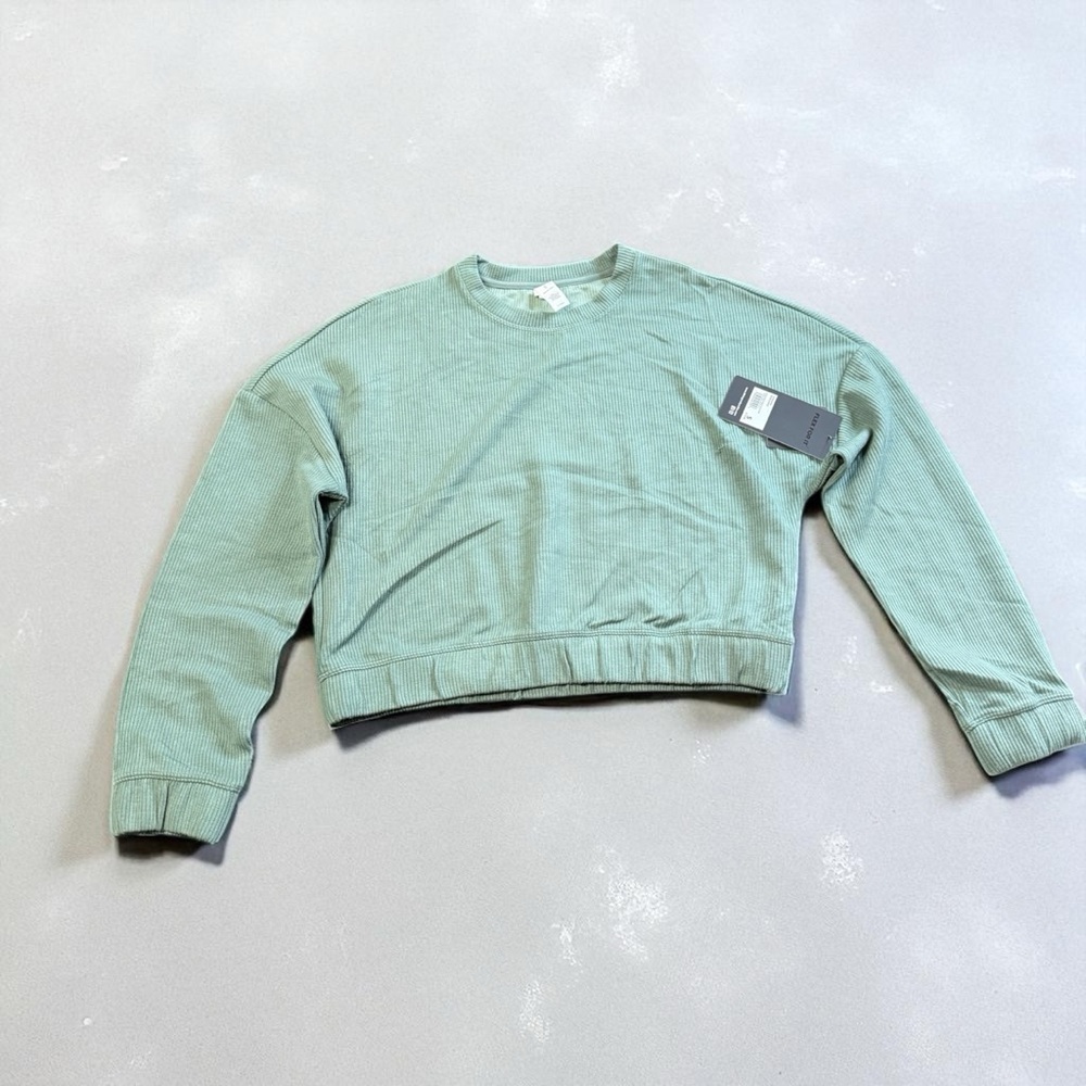 90 Degree By Reflex Scuba Rib Harbor Pullover | Dark Forest | Size S | Nwt
